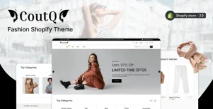 Coutq- Women Fashion Shopify theme