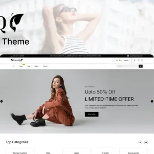 Coutq- Women Fashion Shopify theme