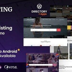 DWT Listing 3.3.3 – Directory & Listing WordPress Theme