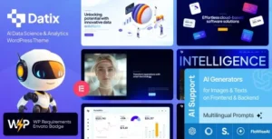 Datix – AI Data Science & Analytics WordPress Theme