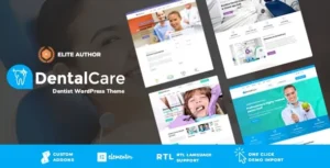 Dental Care  – Dentist & Medical WordPress Theme