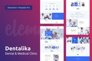 Dentalika – Dental Clinic & Medical Health Elementor Template Kit