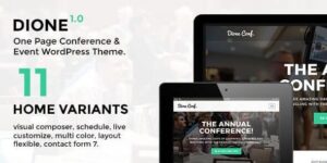 Dione – Conference & Event WordPress Theme