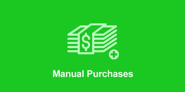 Easy Digital Downloads: Manual Purchases