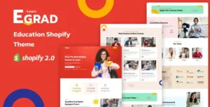 Egrad – Education Online Course Shopify Theme