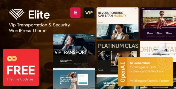 Elite 1.0.0 – Vip Transportation & Security WordPress Theme