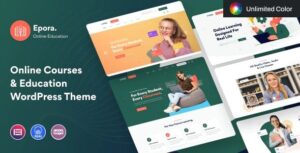 Epora – Online Courses & Education WordPress Theme