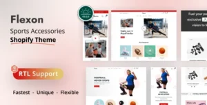 Flexon – Sports Accessories Shopify Theme