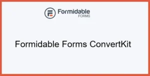 Formidable Forms ConvertKit