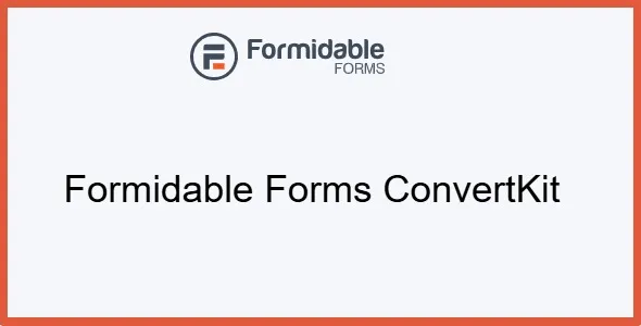 Formidable Forms ConvertKit 1.0