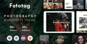 Fototag  – Photography WordPress Theme