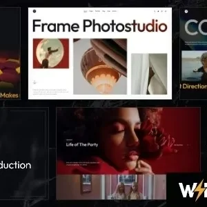Frame 2.1.0 – Photo & Video Production WordPress Theme