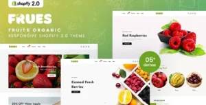 Frues – Fruits Organic Responsive Shopify Theme