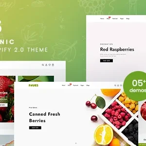 Frues - Fruits Organic Responsive Shopify 2.0 Theme