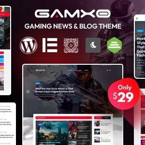 Gamxo 2.0.2 – WordPress Gaming News & Blog Theme