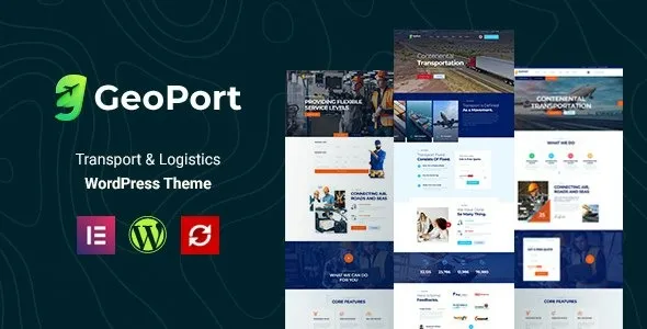 Geoport 3.0.3 – Transport & Logistics WordPress Theme