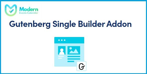 Gutenberg Single Builder for Modern Events Calendar 1.1.6