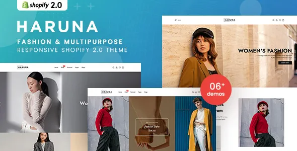 Haruna - Fashion & Multipurpose Shopify 2.0 Theme