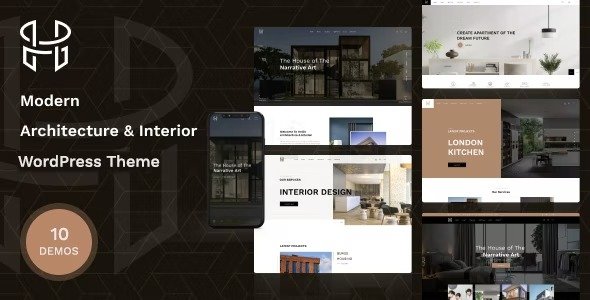 Hellix 1.0.39 – Modern Architecture & Interior Design WordPress Theme