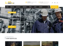 Industry – WordPress Theme for Factory and Industrial Business