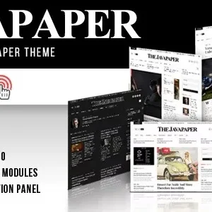 Javapaper 1.7 – Classic Newspaper Theme