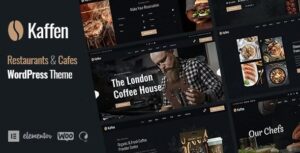 Kaffen  – Coffee Shop WordPress Theme