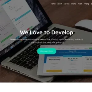 Keeway 2.4 – Digital Agency One page WordPress Theme