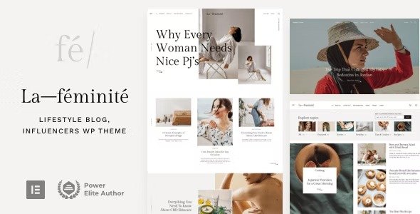LaFeminite 10.4 – Lifestyle Fashion WordPress Blog