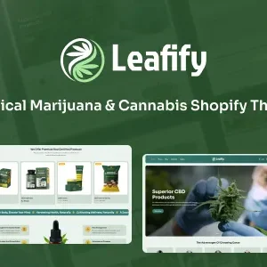 Leafify - Shopify Medical Store, Marijuana Theme