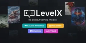 LevelX – Gaming Affiliate WordPress Theme