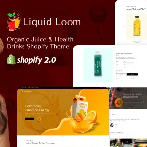 Liquid Loom - Drinks Store & Juice Shop Shopify Theme