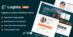 Logista – Logistics Company WordPress Theme