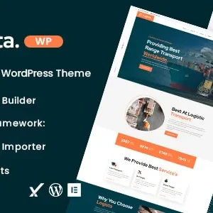 Logista 1.0.0 – Logistics Company WordPress Theme