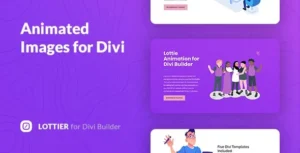 Lottier  – Lottie Animated Images for Divi Builder