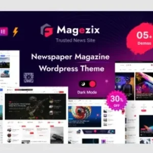 Magezix 1.0.7 – Newspaper & Magazine WordPress Theme