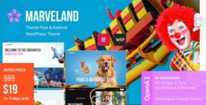 Marveland 1.0 – Theme Park & Festival WordPress Theme