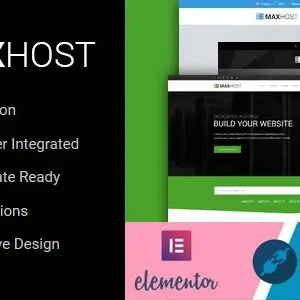 MaxHost 9.10.2 – Web Hosting, WHMCS and Corporate Business WordPress Theme with WooCommerce