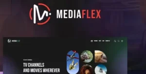 MediaFlex– TV Channel & Streaming WordPress Theme