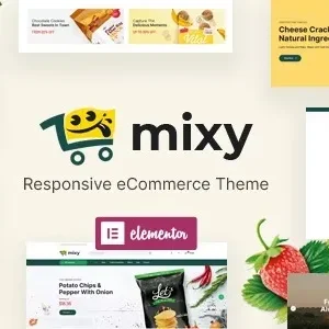 Mixy 1.0.2 – Organic Food Store WordPress Theme