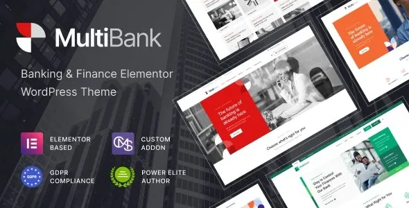 Multibank 1.1.8 – Business and Finance WordPress Theme