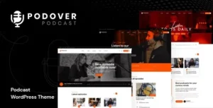 Podover  – Podcast WordPress Theme