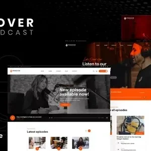Podover 1.1.9 – Podcast WordPress Theme