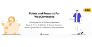 Points and Rewards For WooCommerce Pro