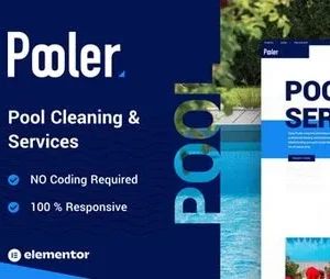 Pooler – Swimming Pool Cleaning Services WordPress Theme