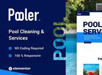 Pooler – Swimming Pool Cleaning Services WordPress Theme