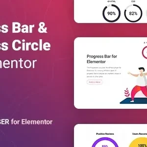 Progresser 1.0.5 – Progress Bar and Progress Circle for Elementor