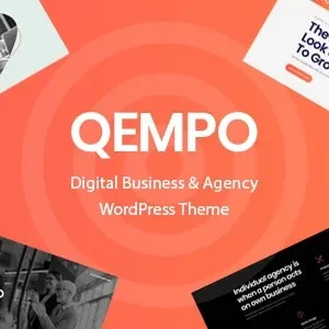 Qempo 1.3.8 – Digital Agency Services WordPress Theme