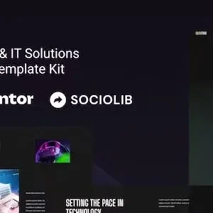 Quantum 1.0 – Technology & IT Solutions Elementor Template Kit