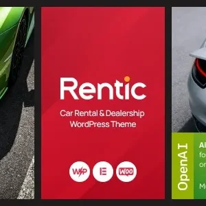 Rentic 1.0 – Car Rental & Dealership WordPress Theme