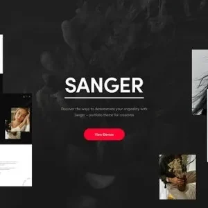 Sanger 1.24 – Personal Portfolio for Creatives Theme